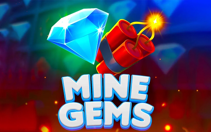 Find the treasures in Mine Gems game at Bons casino.