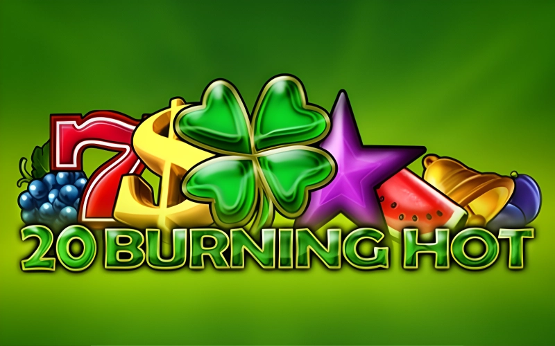 Try your luck with the timeless classic casino slot 20 Burning Hot at Bons.