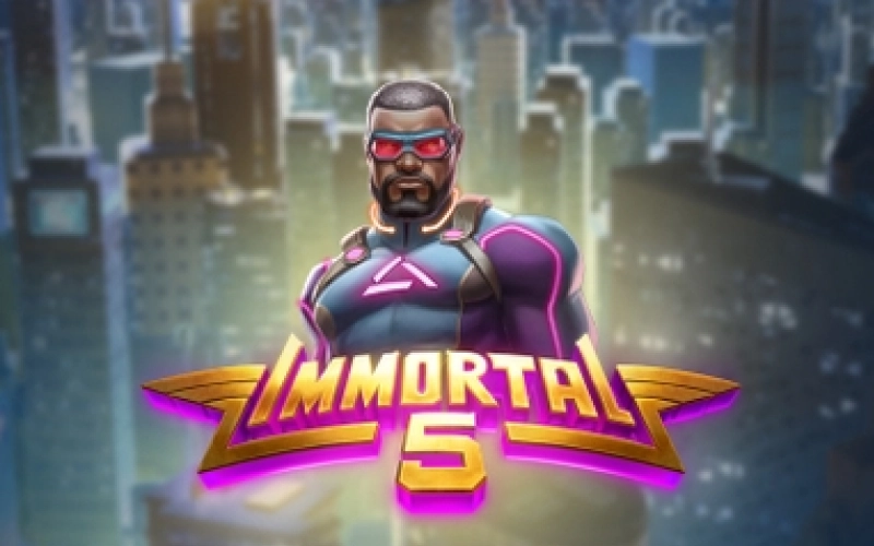 Check out Immortal 5, a superhero-themed slot game available at Bons.