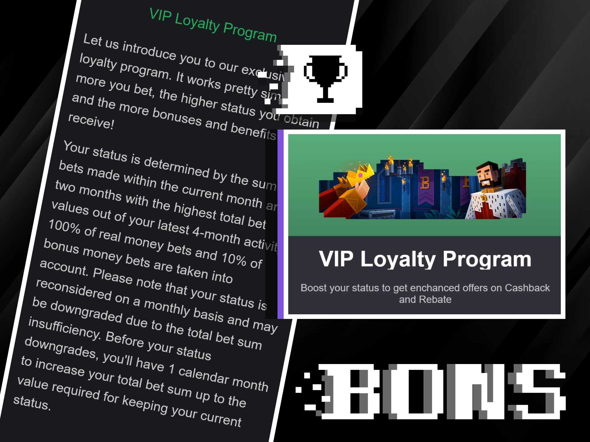 All members of the Bons loyalty program are expected to adhere to its rules.